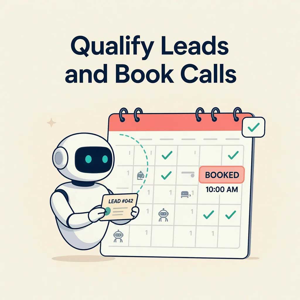 AI Chat + CRM Automation: Answer Questions, Qualify Leads, and Book Calls